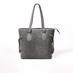 Crocodile Textured Tote Bag