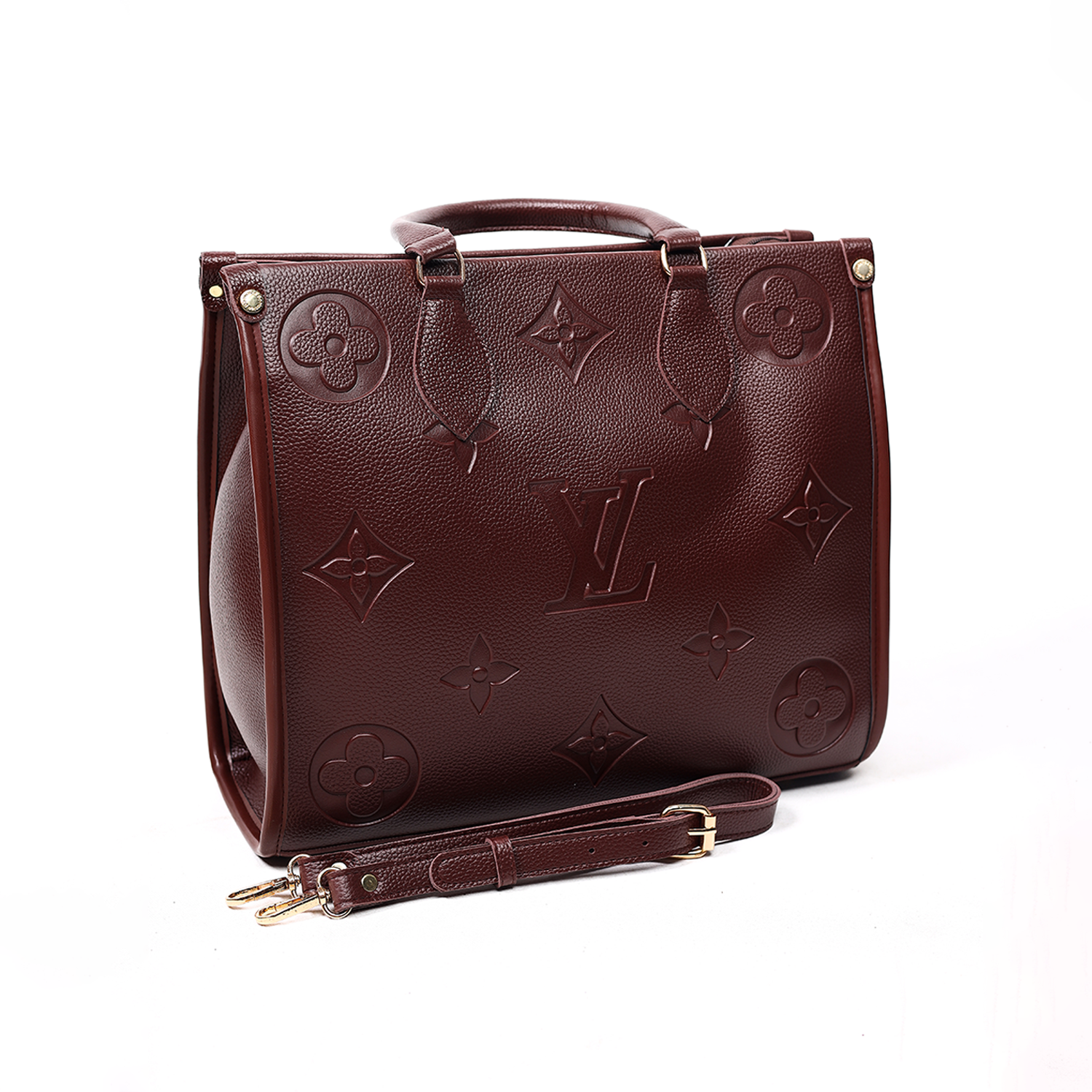 Louis Vuitton Monogram Embossed Tote - Image 4