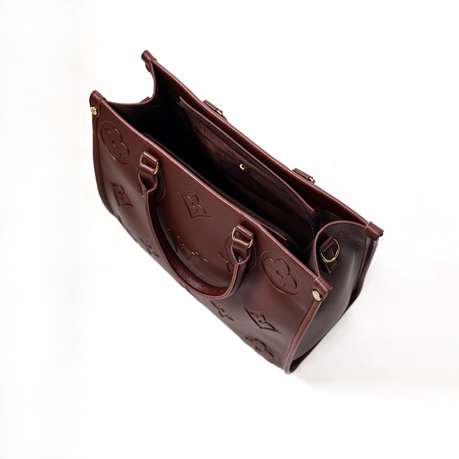 Louis Vuitton Monogram Embossed Tote - Image 5