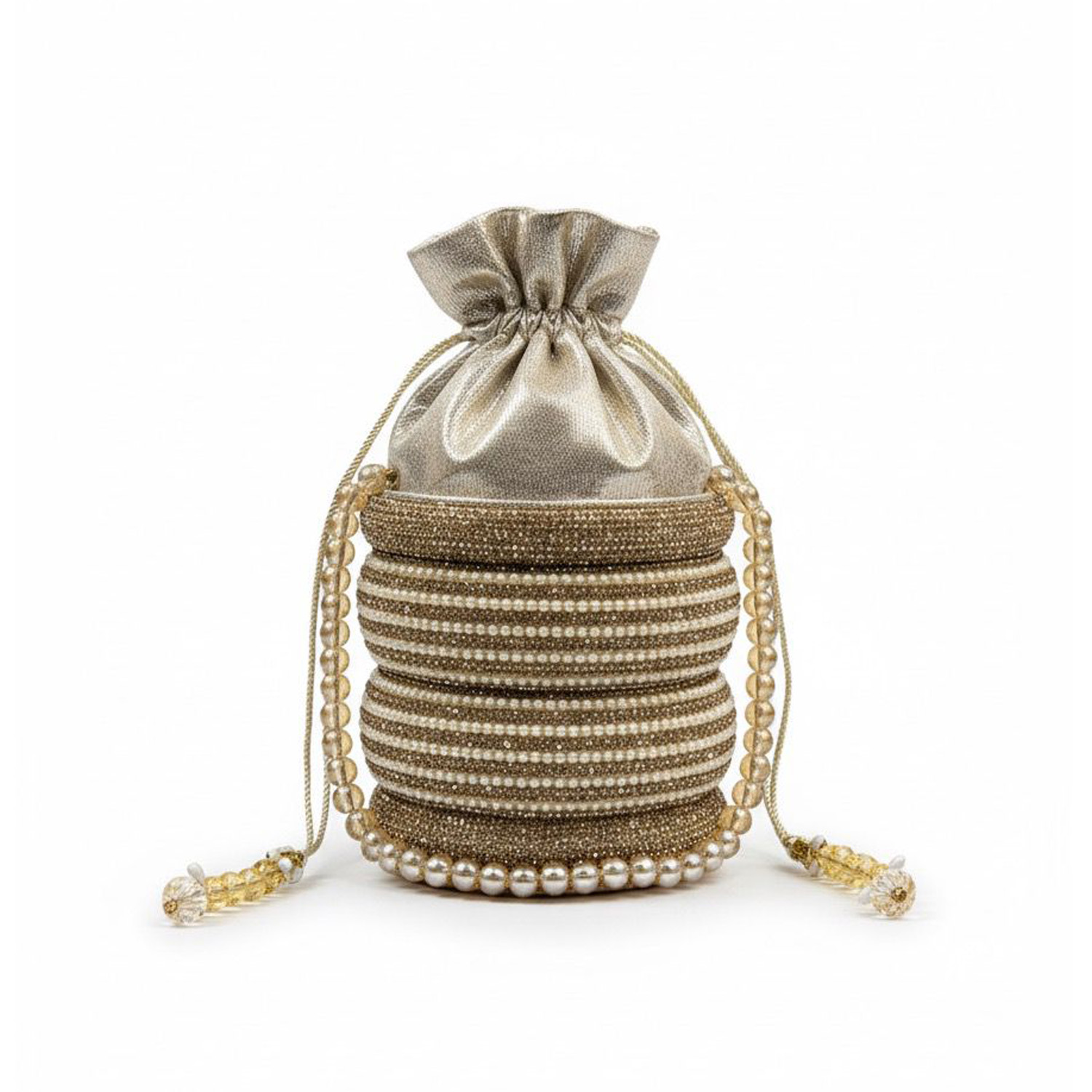 Shimmer Beaded Potli Bag