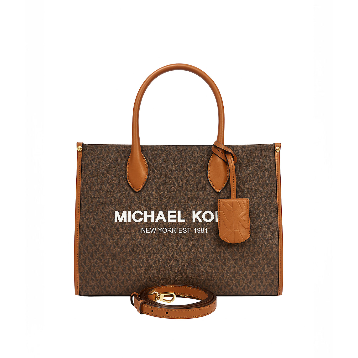 Michael Kors “Mirella” Signature Logo Tote Bag