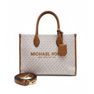 Michael Kors “Mirella” Signature Logo Tote Bag