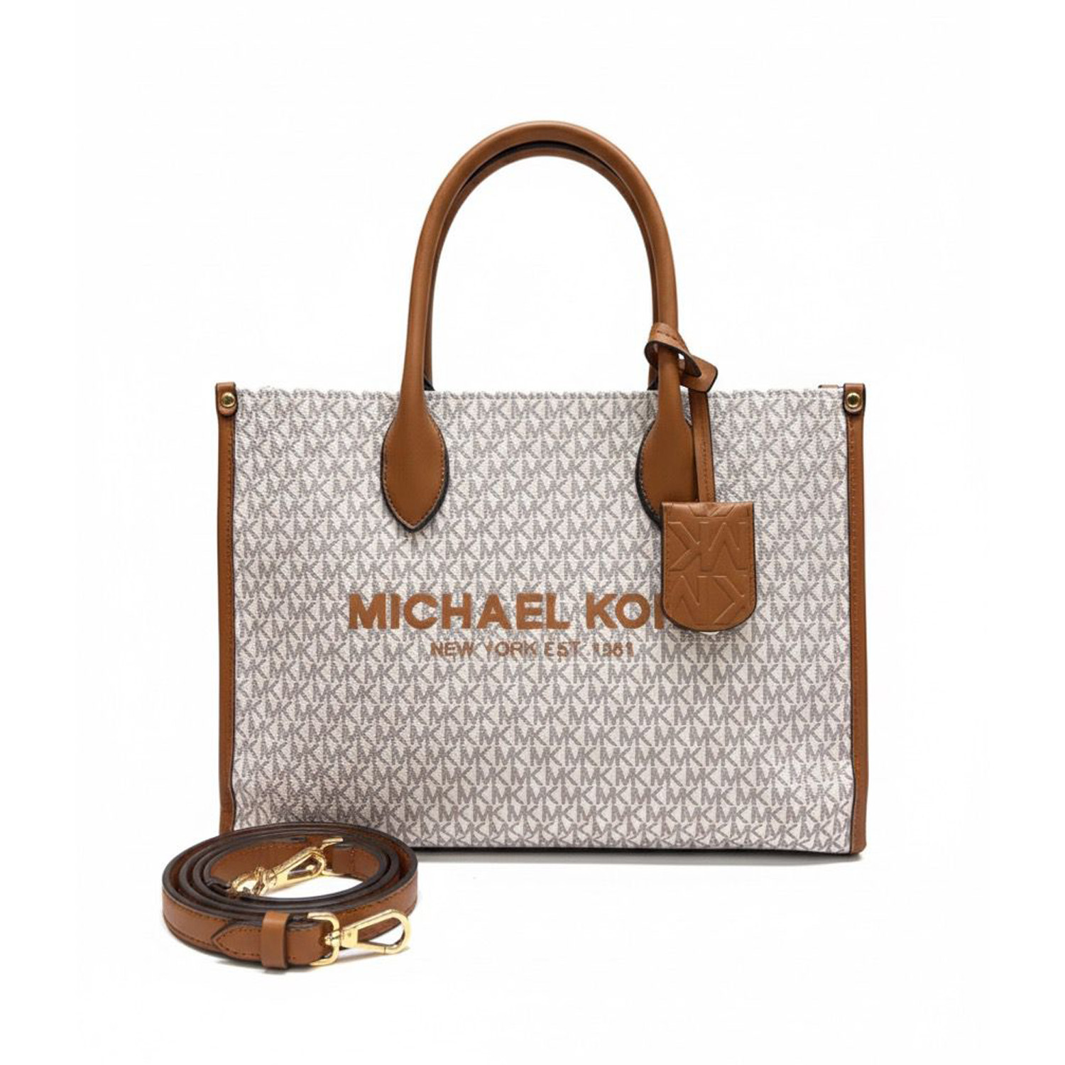 Michael Kors “Mirella” Signature Logo Tote Bag