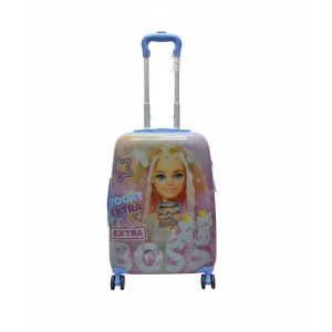 Barbie “Boss Babe” 20-Inch Kids Trolley Bag – Pink Edition