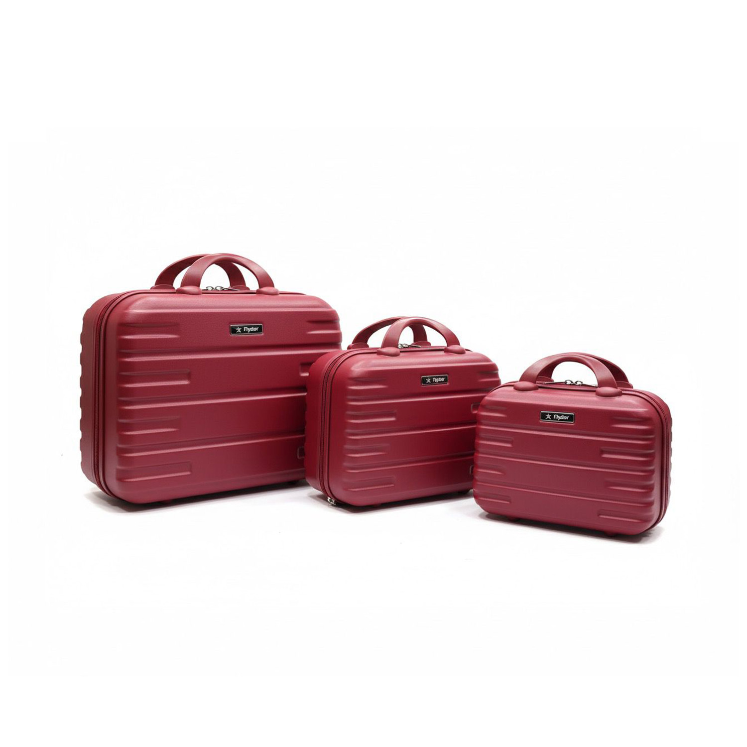 Premium Hard Shell Cosmetic & Travel Case Set (3 Pcs)