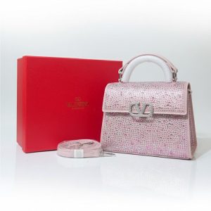 Vsling Mini Handbag With Sparkling Embroidery