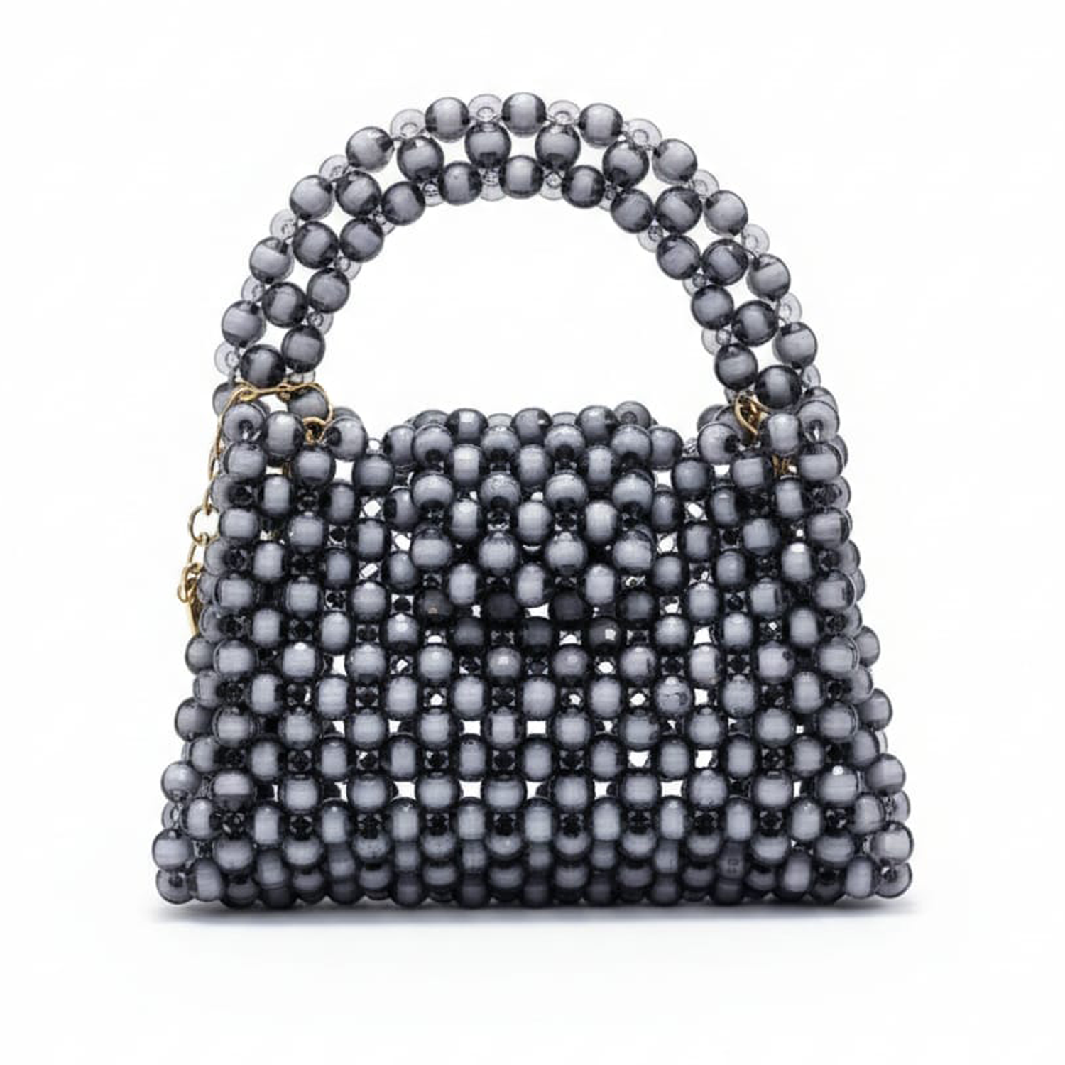 Handcrafted Beaded Mini Handbag for Kids – Elegant Party & Evening Purse - Image 4
