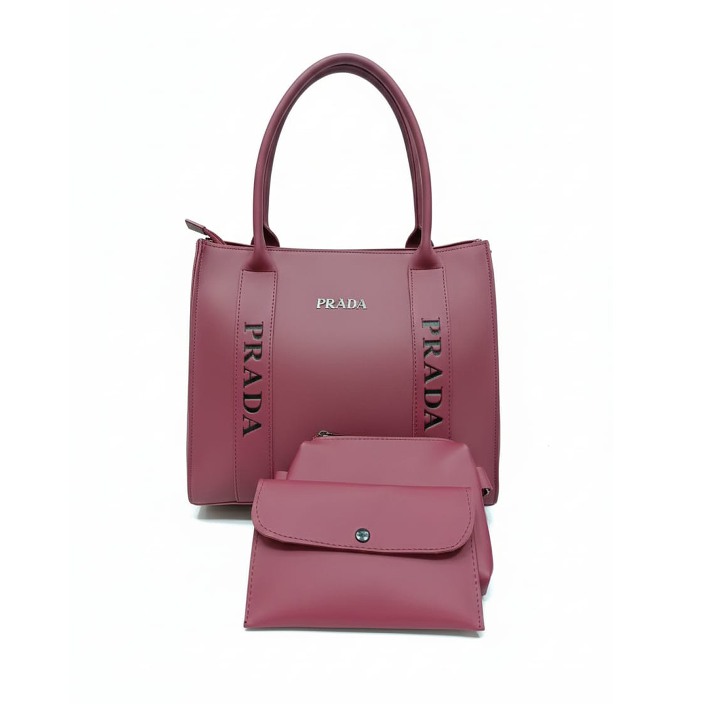 Prada Women’s Handbag – 3 Piece Set - Image 4
