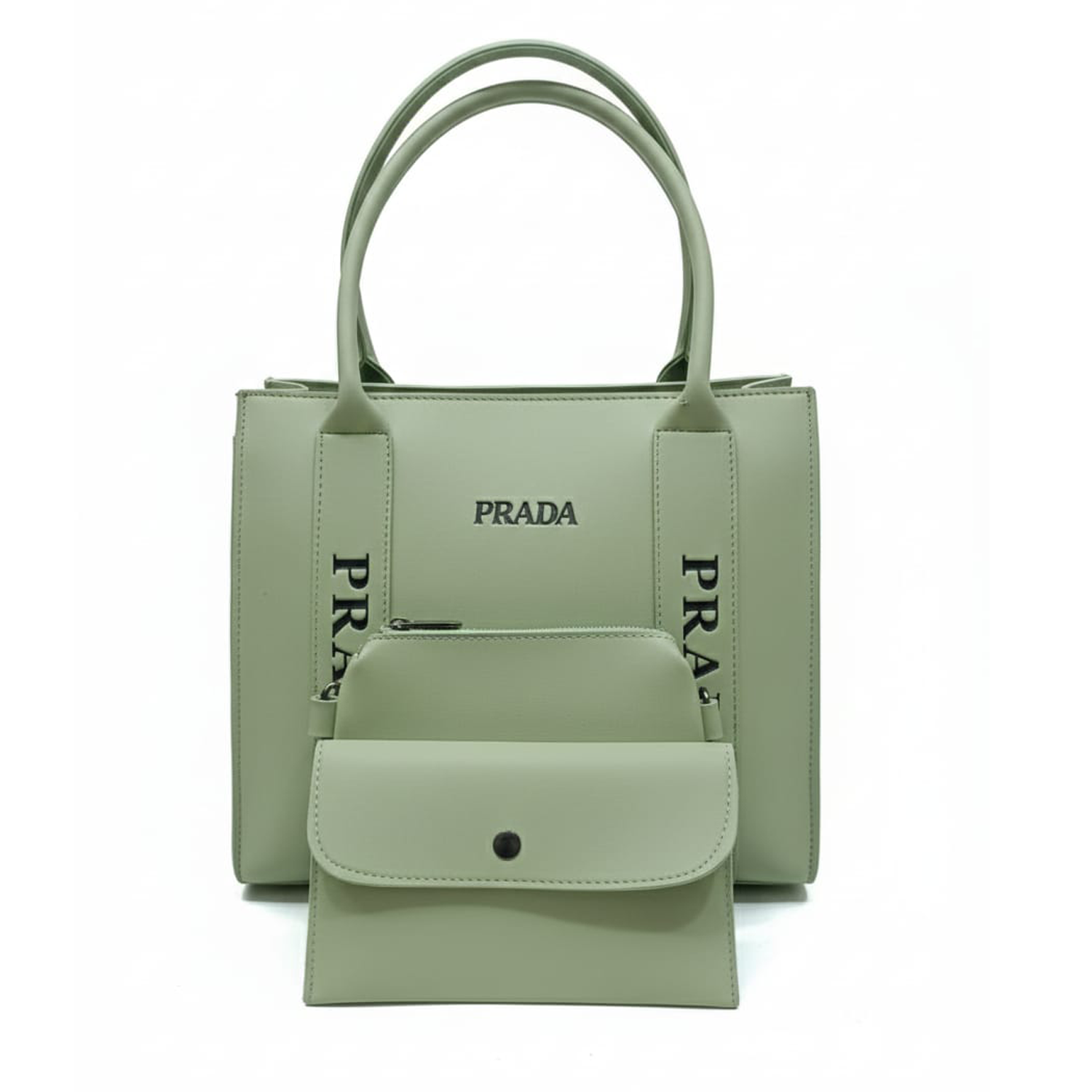 Prada Women’s Handbag – 3 Piece Set - Image 2