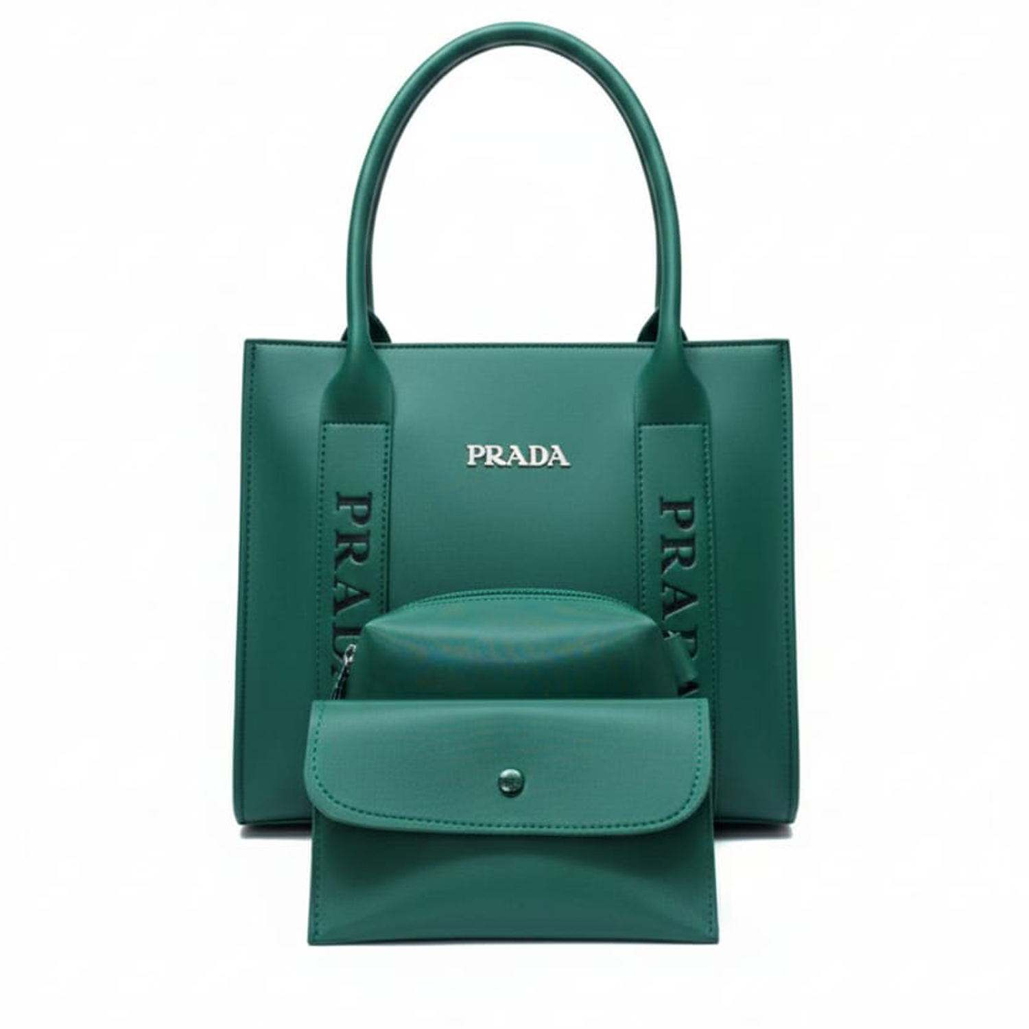 Prada Women’s Handbag – 3 Piece Set - Image 5