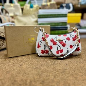 Coach Teri Shoulder Bag with Cherry Print