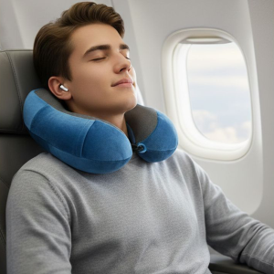 Travel Pillow Memory Foam Neck Pillows