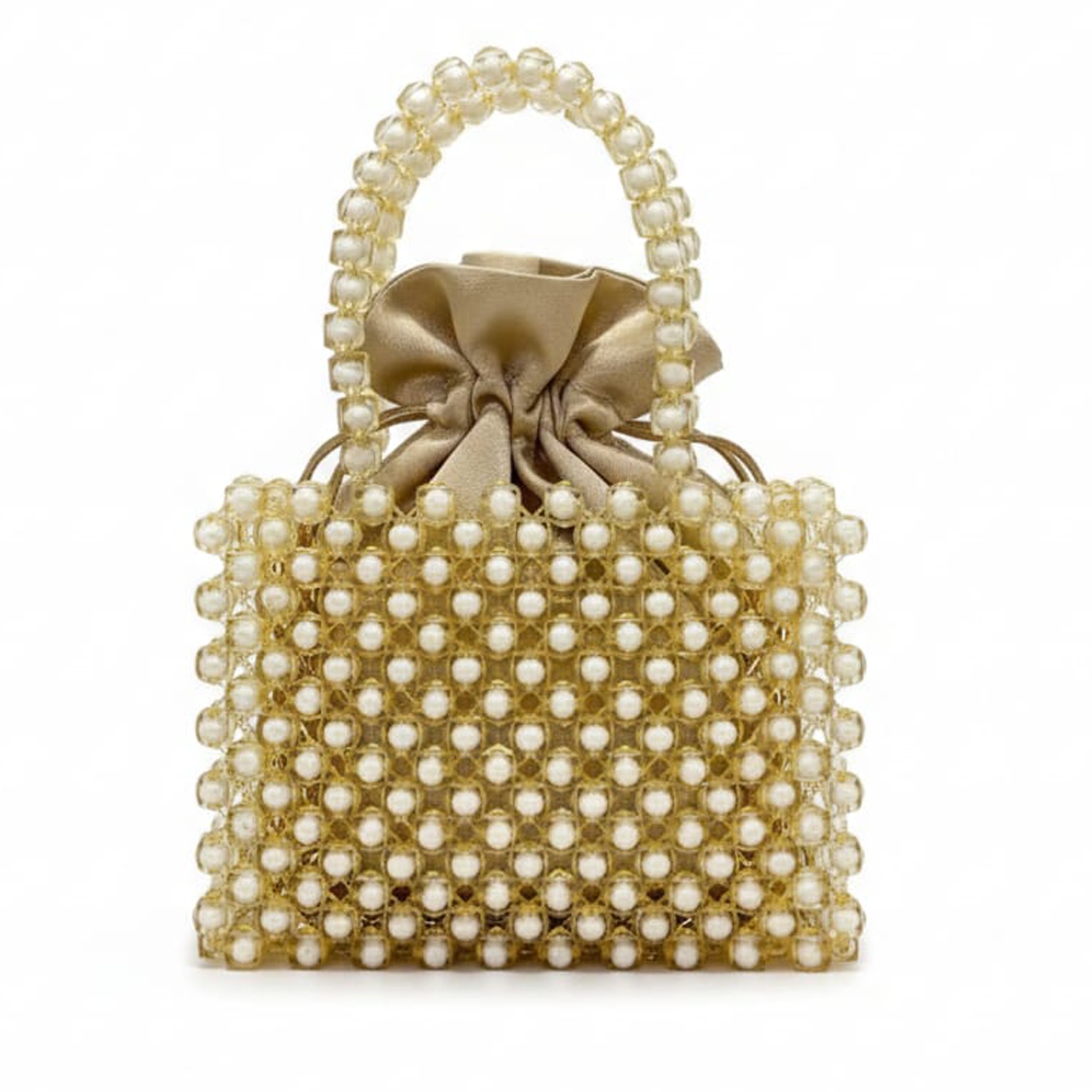 Handmade Beaded Mini Handbag for Kids – Elegant Party & Evening Purse - Image 4