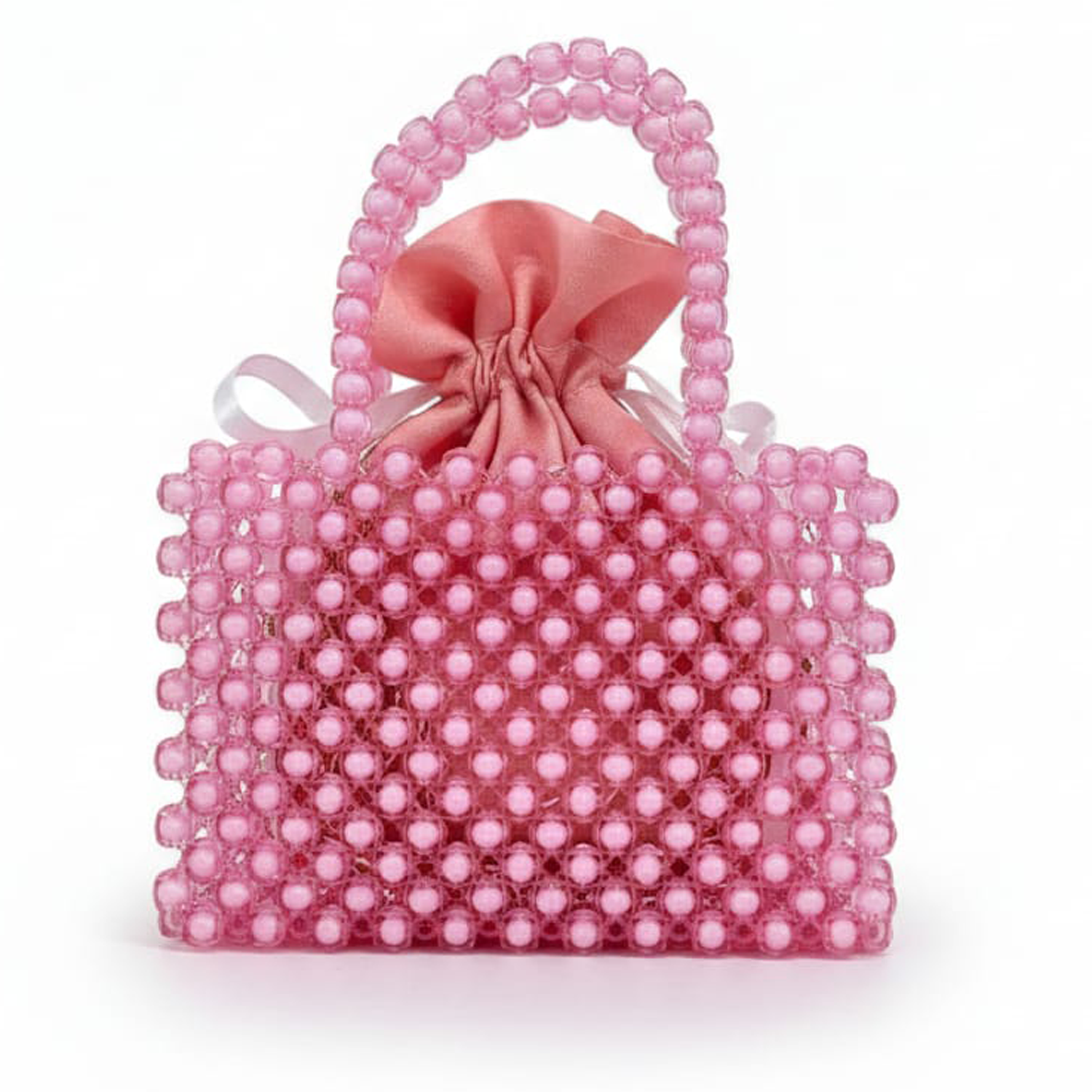 Handmade Beaded Mini Handbag for Kids – Elegant Party & Evening Purse - Image 5